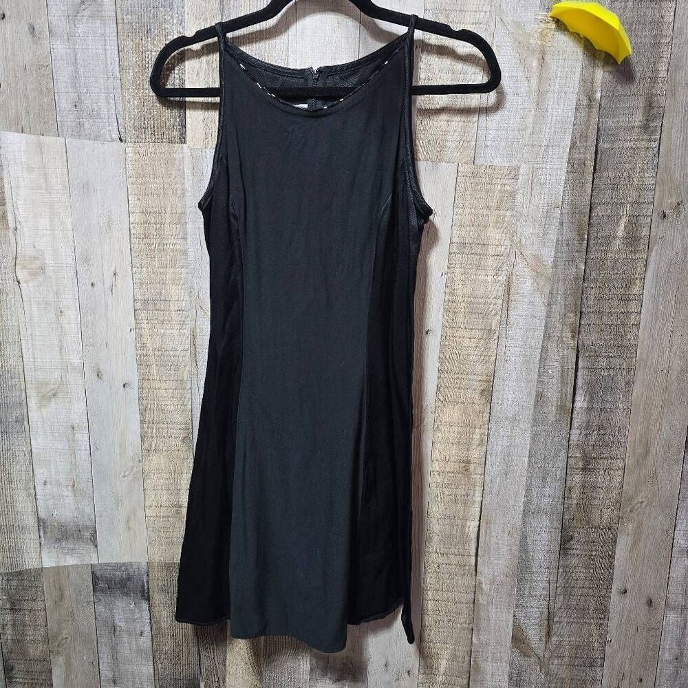 Jessica McClintock Gunne Sax Vintage 90s Black Sheath Mini Bodycon Dress 5/6